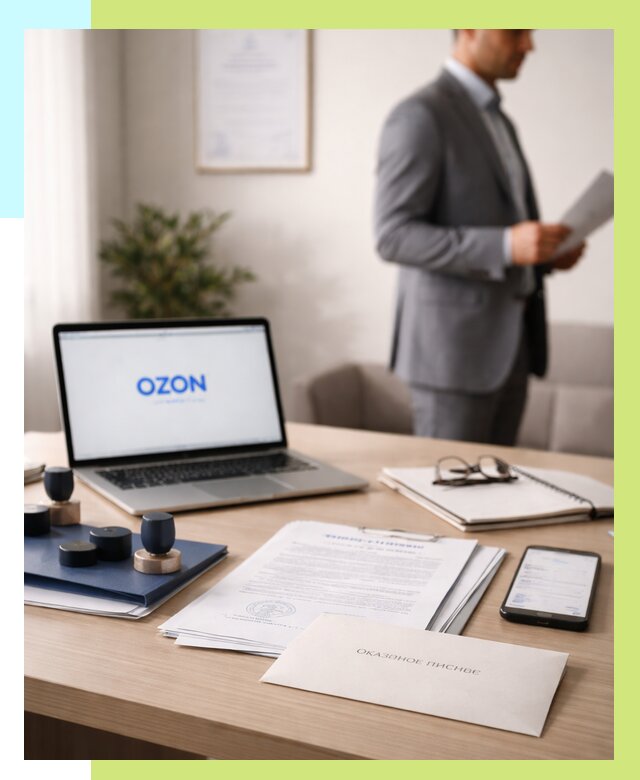 Отказное письмо для Ozon в Карпинске от 3594 р. | Сертэкс